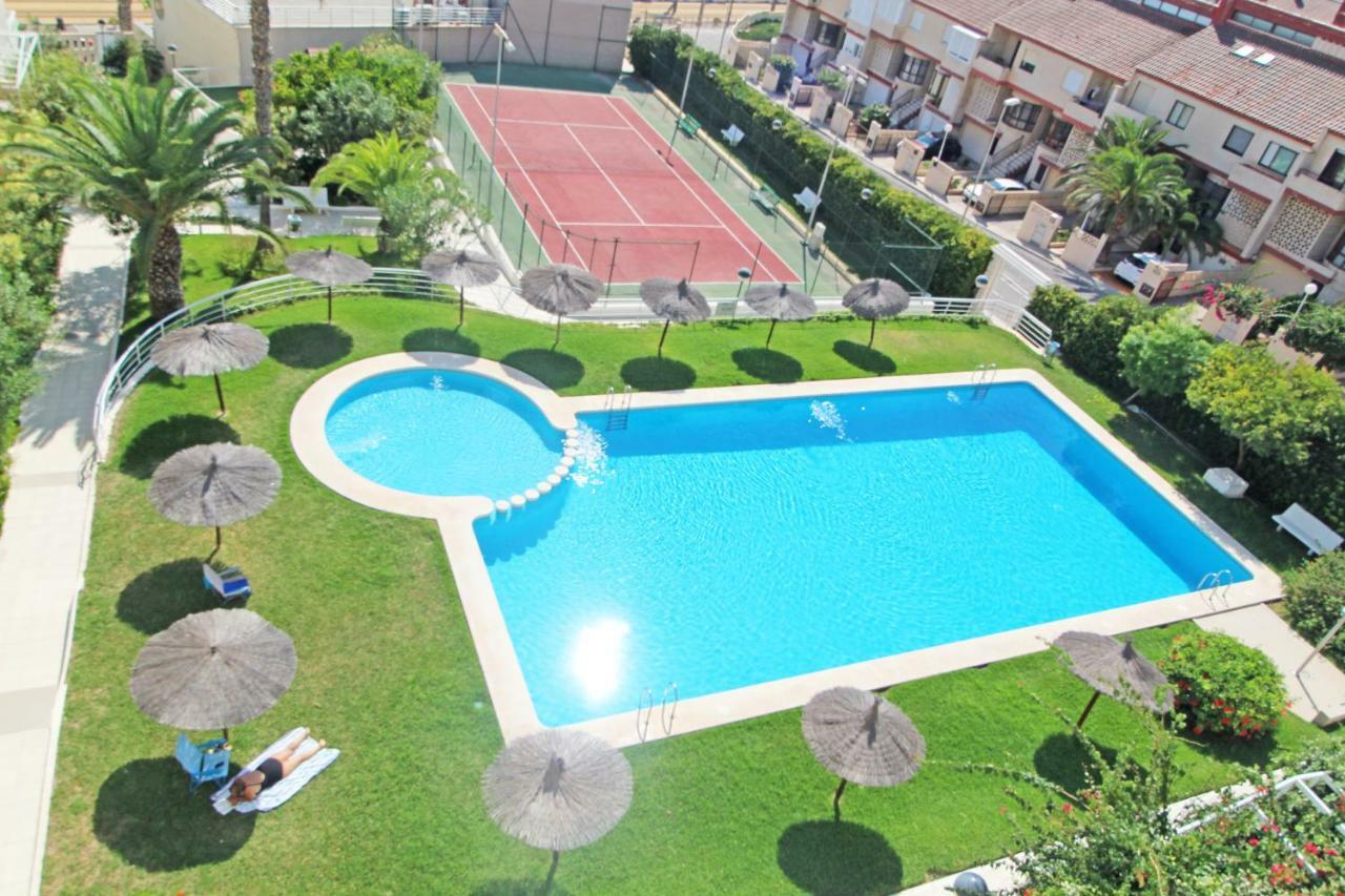 1a línea Playa San Juan. Vistas. Piscina. BBQ. Gym El Campello Exterior foto