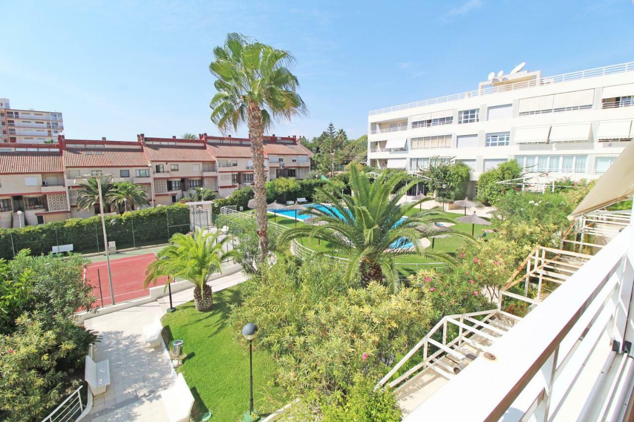 1a línea Playa San Juan. Vistas. Piscina. BBQ. Gym El Campello Exterior foto