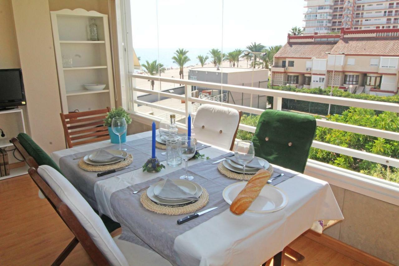 1a línea Playa San Juan. Vistas. Piscina. BBQ. Gym El Campello Exterior foto